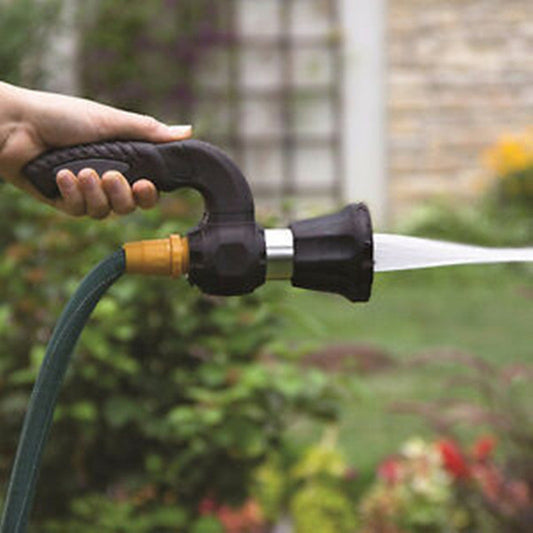 High-performance power high-pressure nozzle for lawn, garden, and car wash – fits standard 5/8" hoses, abs, tfr, and aluminum alloy construction