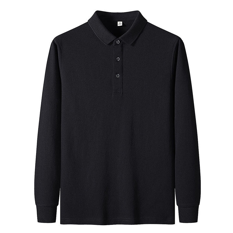 Long-sleeved polo shirt jacket | ideal for spring and autumn