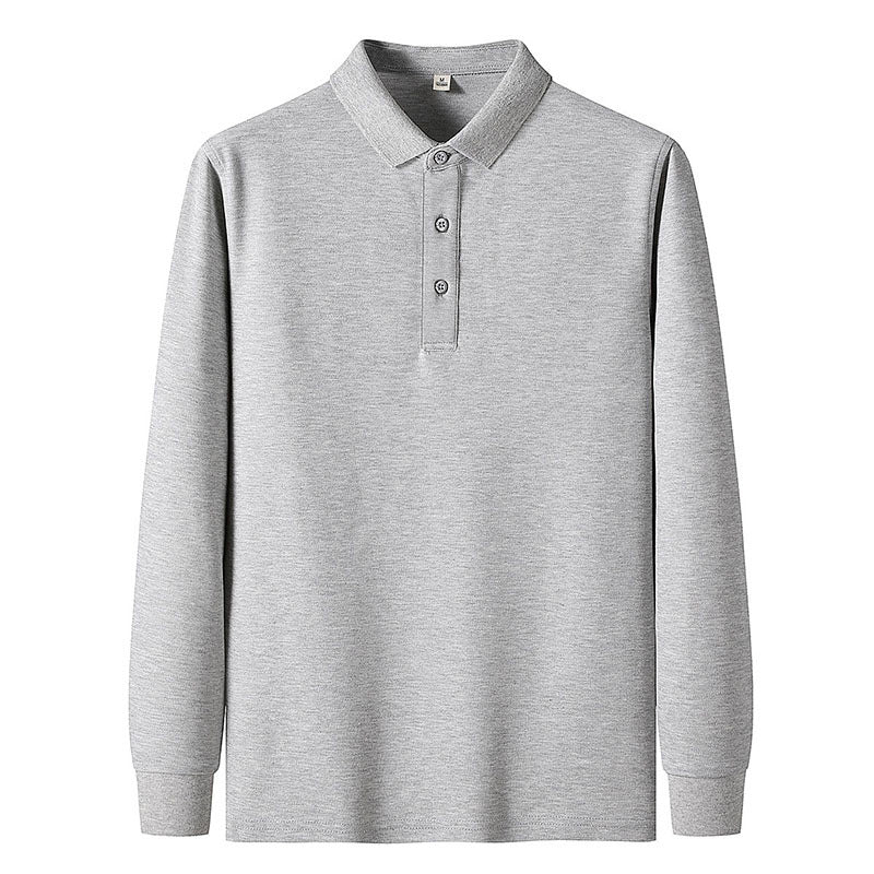 Long-sleeved polo shirt jacket | ideal for spring and autumn