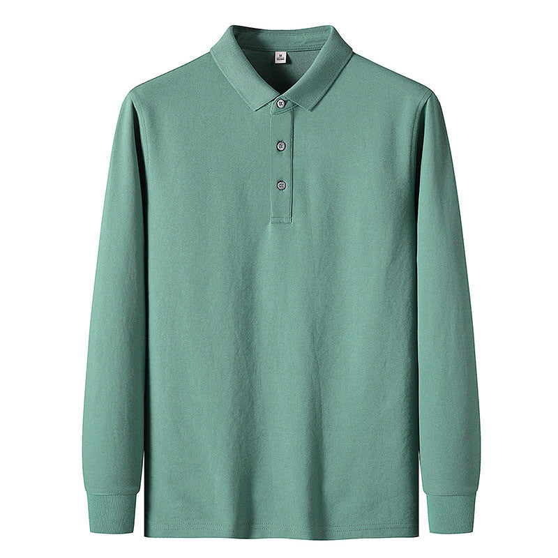 Long-sleeved polo shirt jacket | ideal for spring and autumn